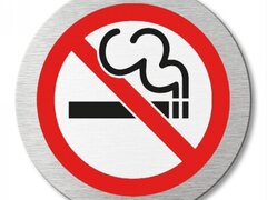 Semn de usa pentru fumatul interzis